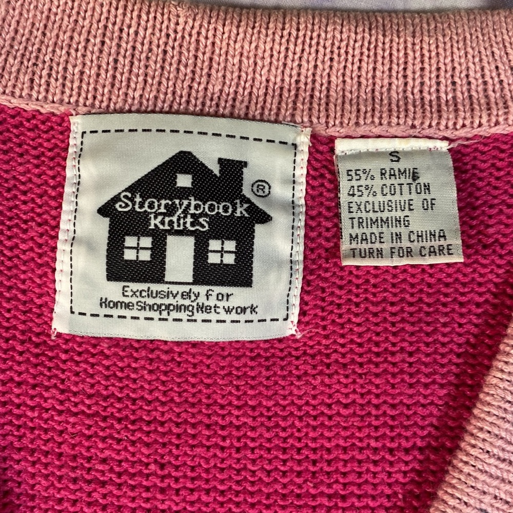 Storybook Knits • Intricate Crazy Cat Lady Kitsch Cardigan - Picture 8 of 16
